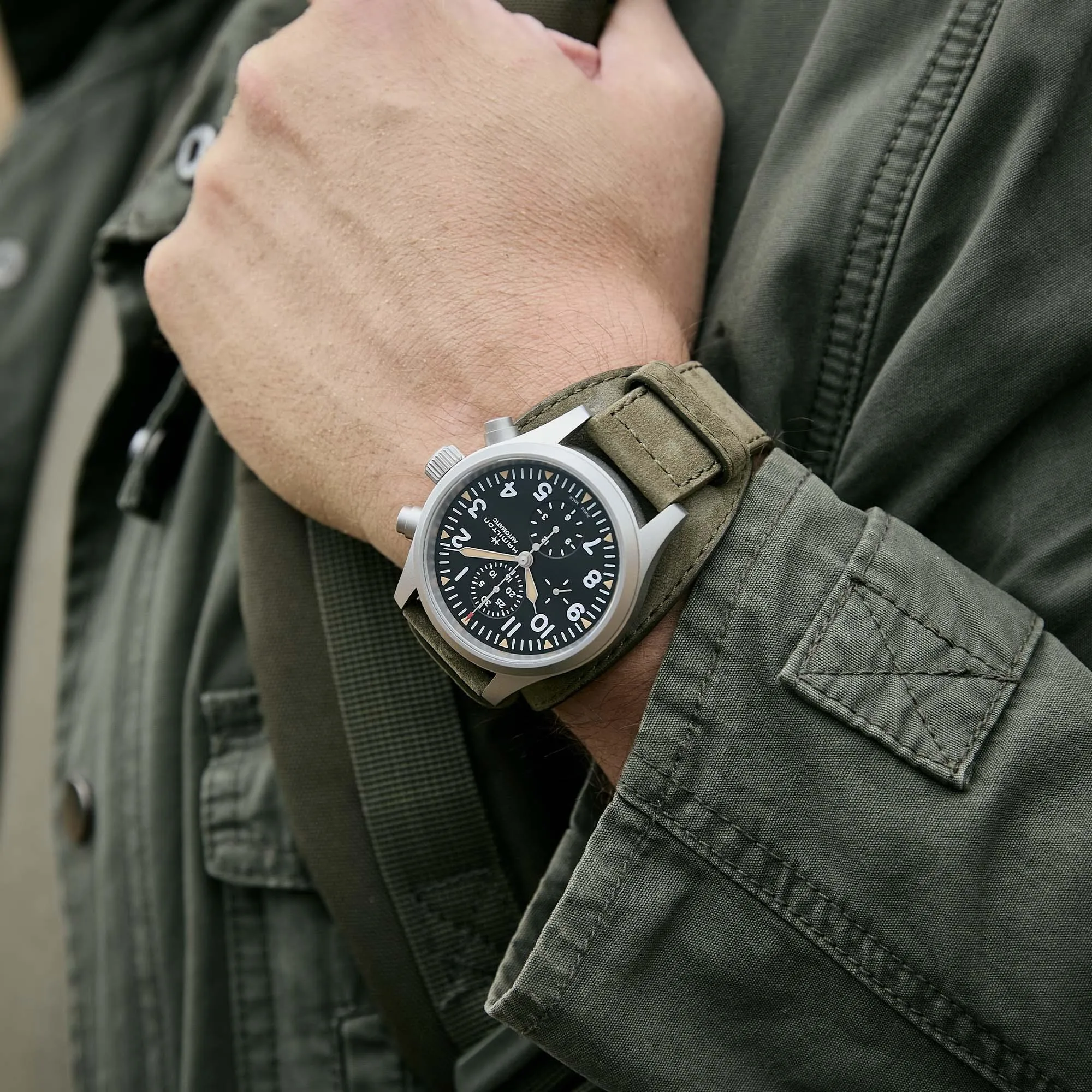 Hamilton Khaki Field Automatic Chrono Men's Watch H71706830