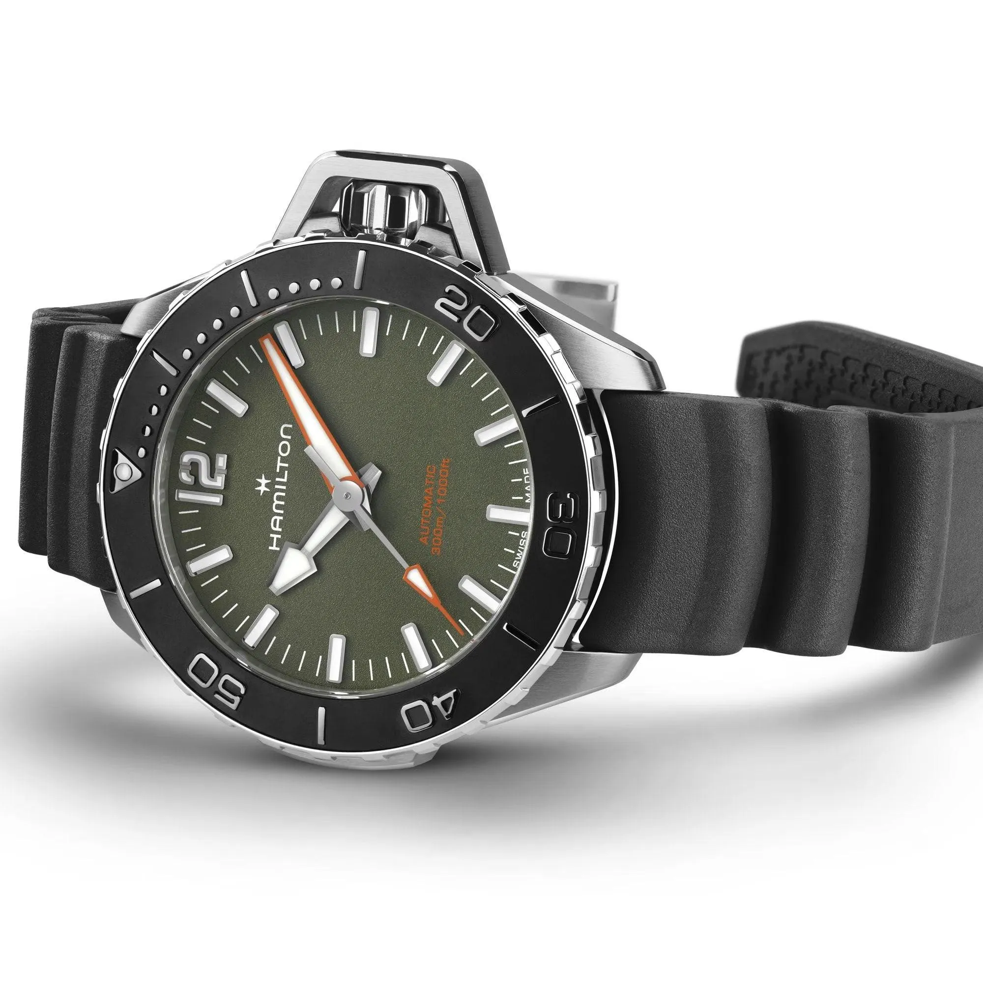 Hamilton Khaki Navy Frogman Automatic Men's Watch H77455360