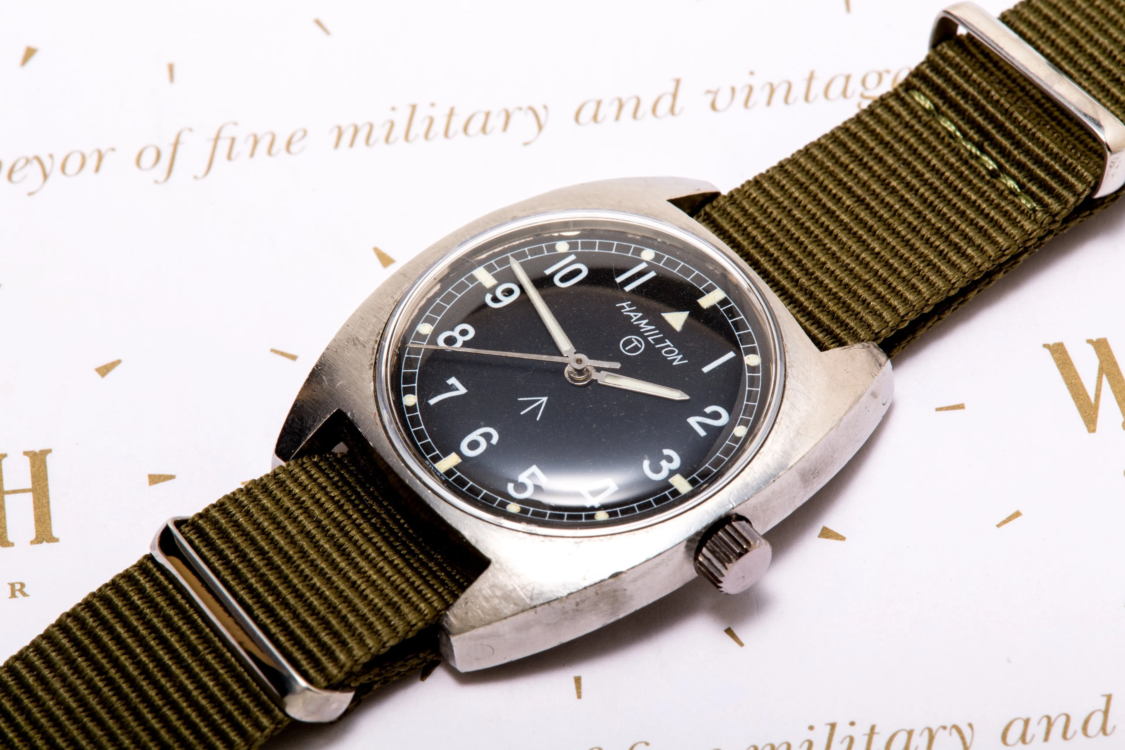 Hamilton W10 British MOD issued 1976