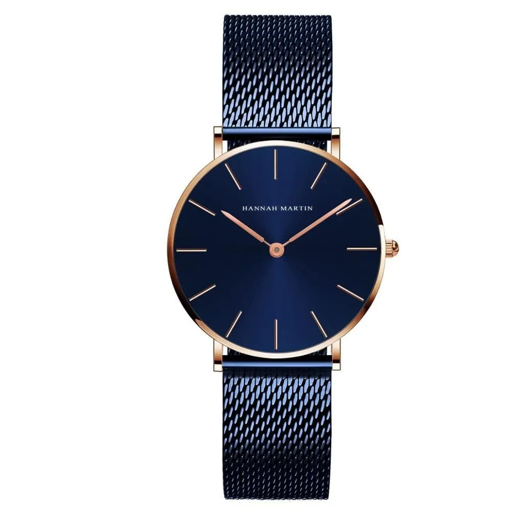 Hannah Martin Rose Gold Ladies Watch