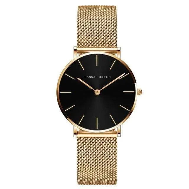Hannah Martin Rose Gold Ladies Watch