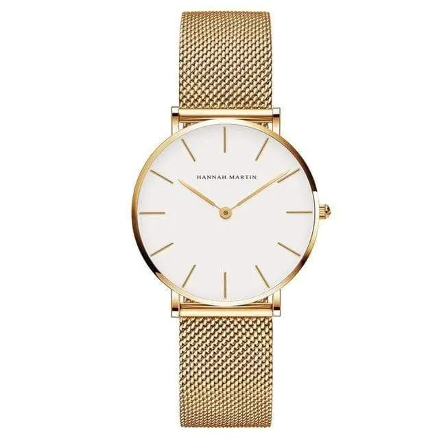 Hannah Martin Rose Gold Ladies Watch