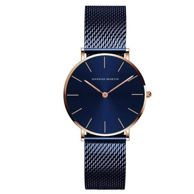 Hannah Martin Rose Gold Ladies Watch