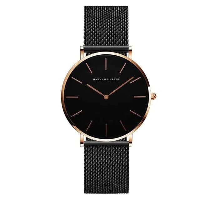 Hannah Martin Rose Gold Ladies Watch