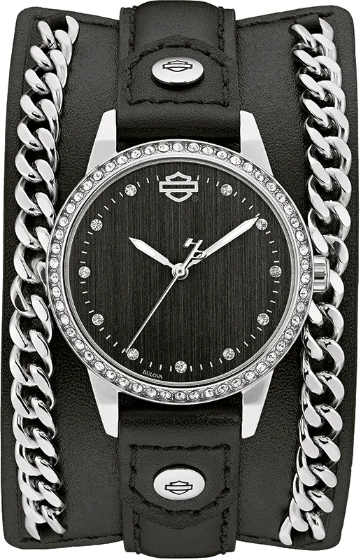 Harley Davidson Bar & Shield Women's Watch 76L184