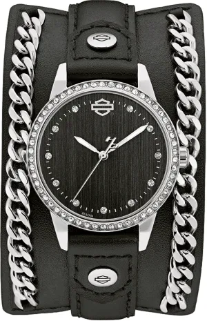 Harley Davidson Bar & Shield Women's Watch 76L184