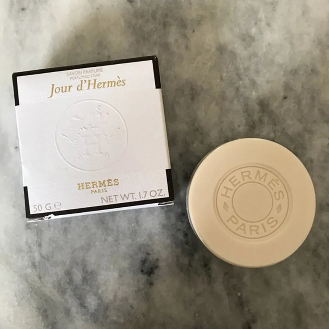 Hermes Jour D’Hermes & Terre D’Hermes Perfumed Body Bath Soap Combo For Women & Men 50g Each