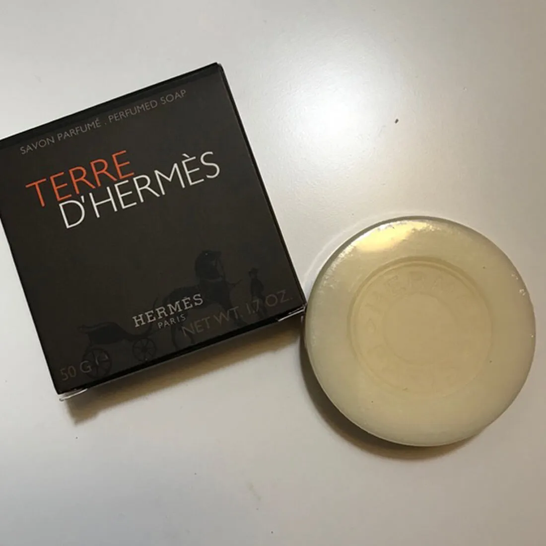 Hermes Jour D’Hermes & Terre D’Hermes Perfumed Body Bath Soap Combo For Women & Men 50g Each