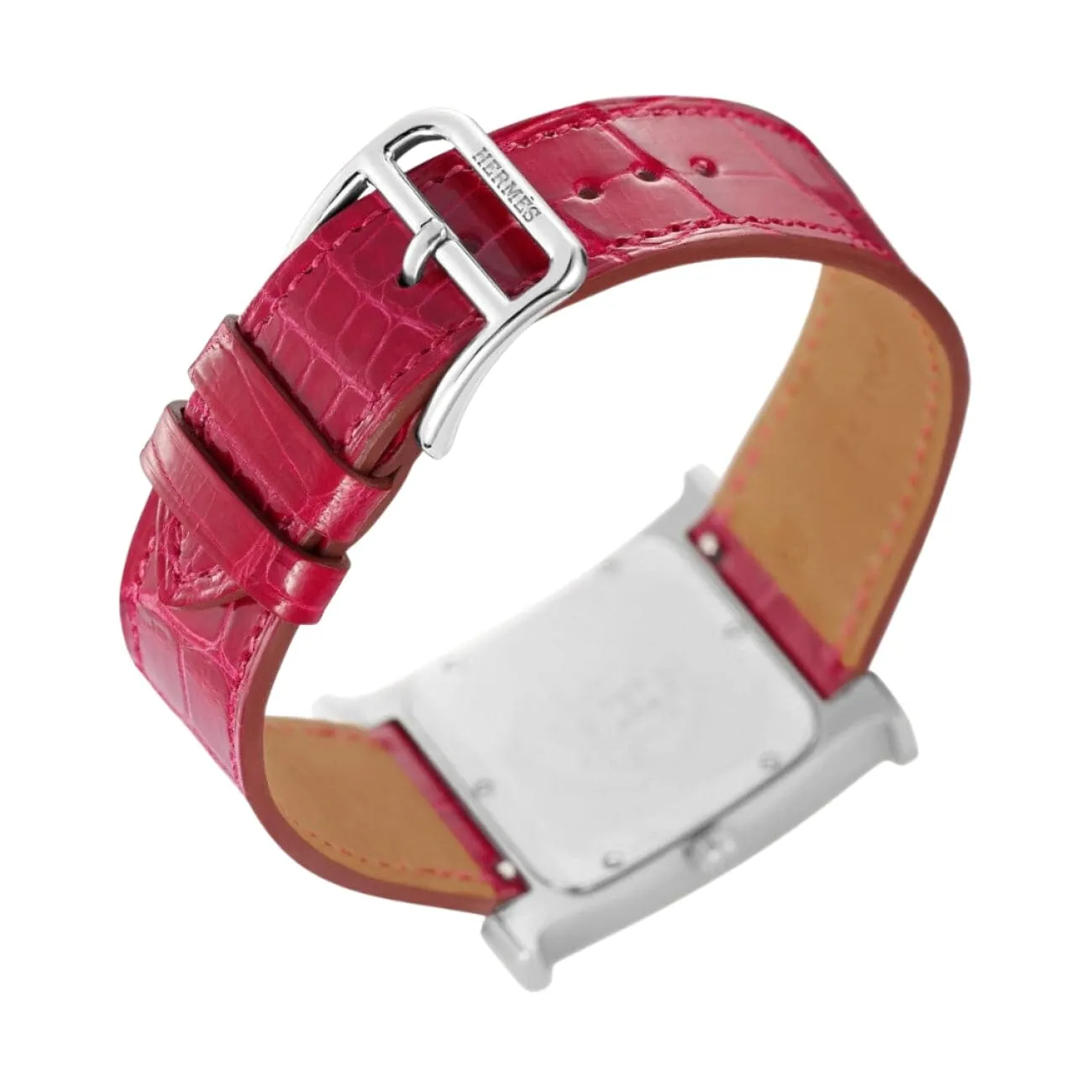 HEURE H - MOTHER OF PEARL DIAMOND SET MEDIUM WATCH