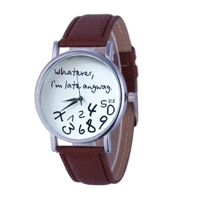 Hot Women Leather Watch