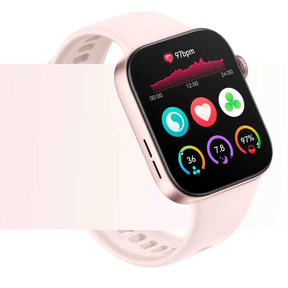 Huawei Watch Fit 3 SLO-B19 Pink Aluminum Case With Pink Fluoroelastomer Strap