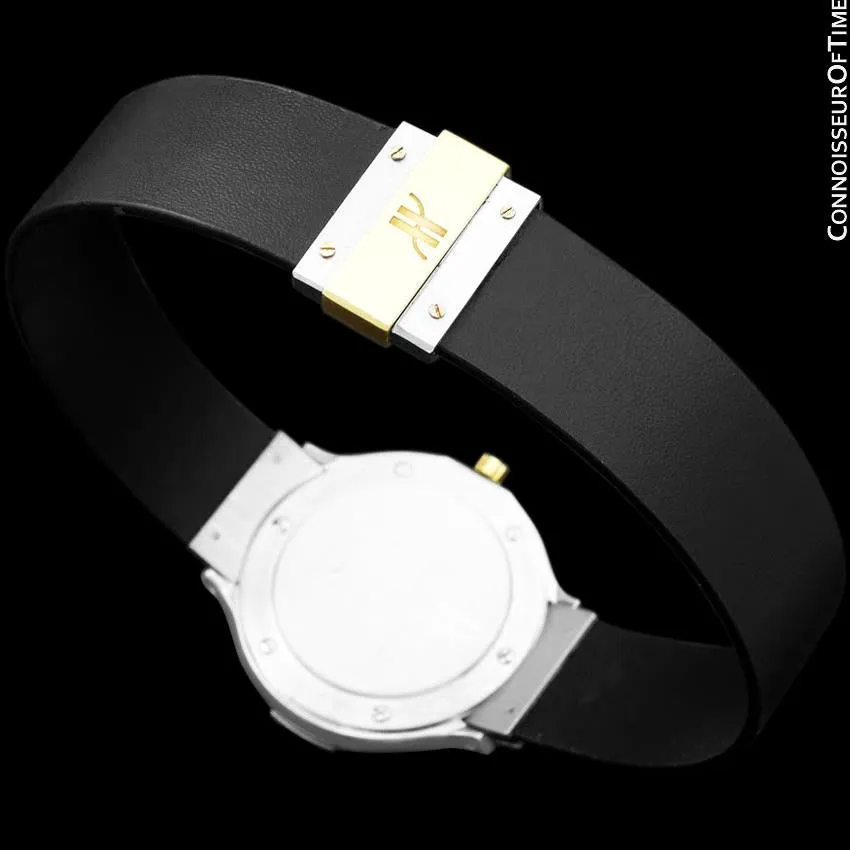 Hublot MDM Two-Tone Midsize Mens Watch - Stainless Steel & 18K Gold