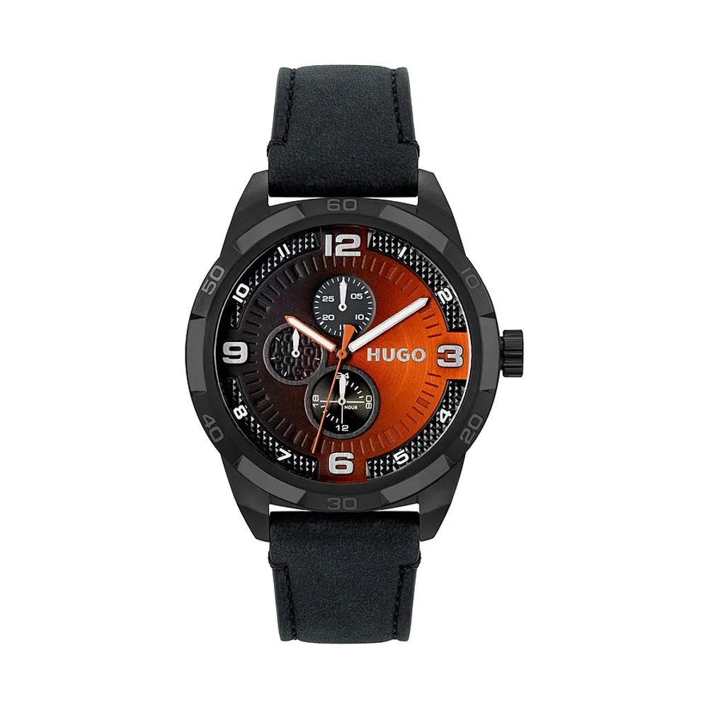 Hugo Boss Black Leather Watch
