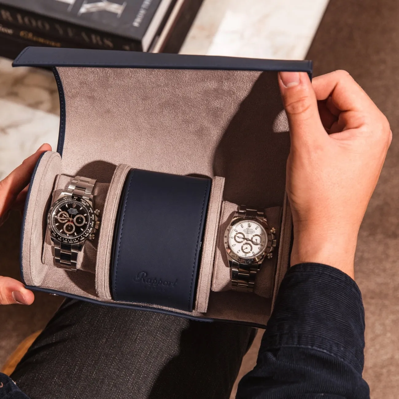 Hyde Park Three Watch Roll
