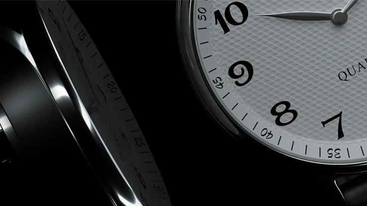 Infinity Watch V3 - Silver Case White Dial / STD Version (Gimmick and Online Instructions) by Bluether Magic