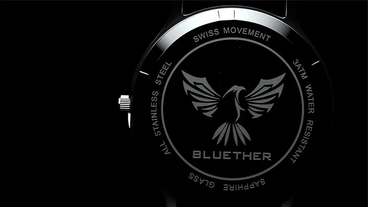 Infinity Watch V3 - Silver Case White Dial / STD Version (Gimmick and Online Instructions) by Bluether Magic