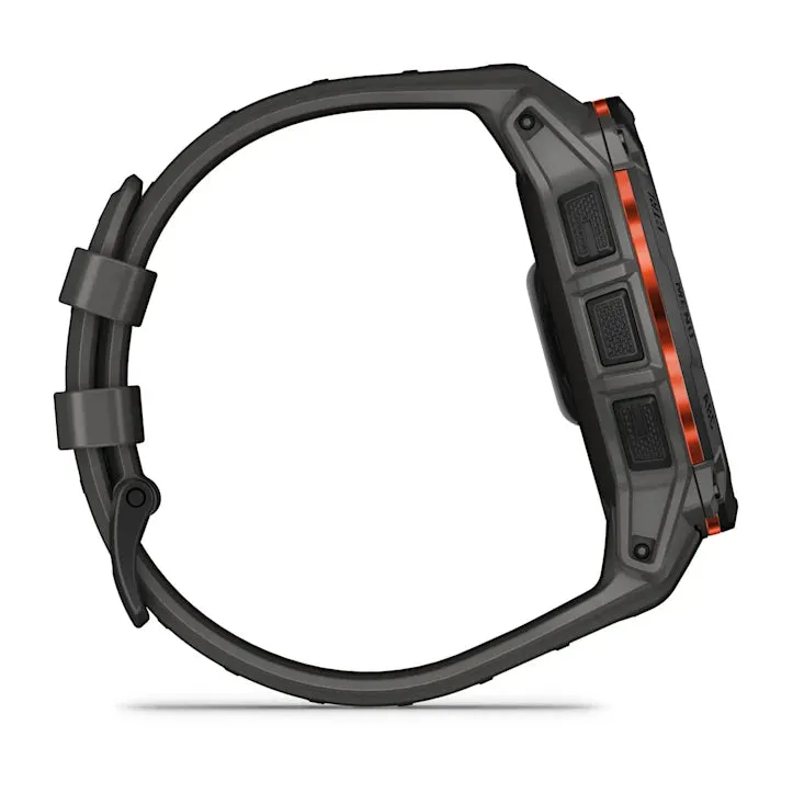 Instinct 3 Solar Black Bezel With Charcoal Band Smartwatch