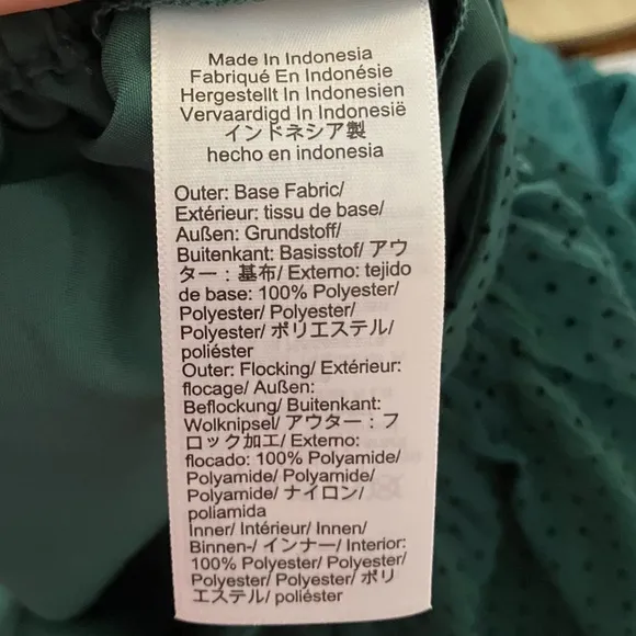 J. Crew Factory Plus Size NWTs Women’s  Green Tiered Polkadot Midi Skirt Size 2X