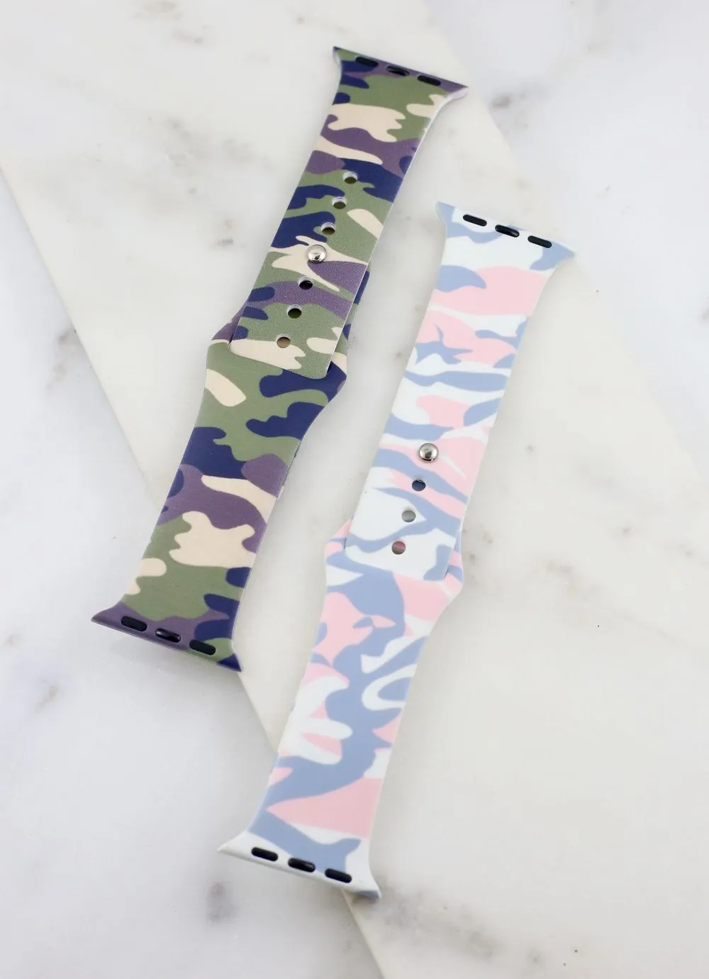 Janey Camo Watch Band -- 2 Colors!