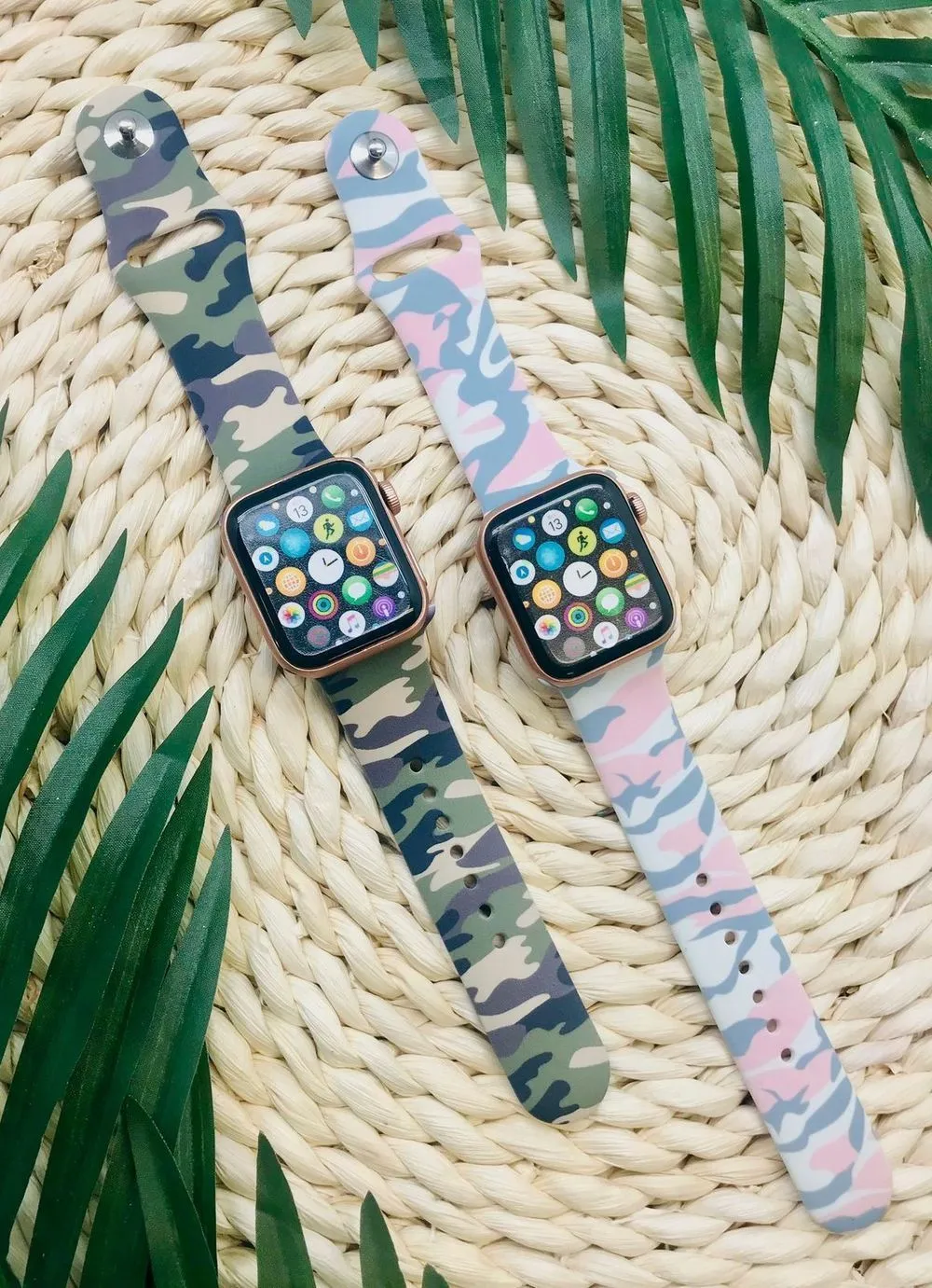 Janey Camo Watch Band -- 2 Colors!