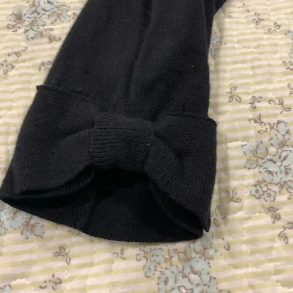 Kate Spade Sweater Size Small Like NEW Button Down Front Bow design Sleeve Cuffs