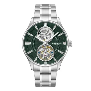 Kenneth Cole New York 43.5mm Automatic Green Dial Men's Watch KCWGY0049804
