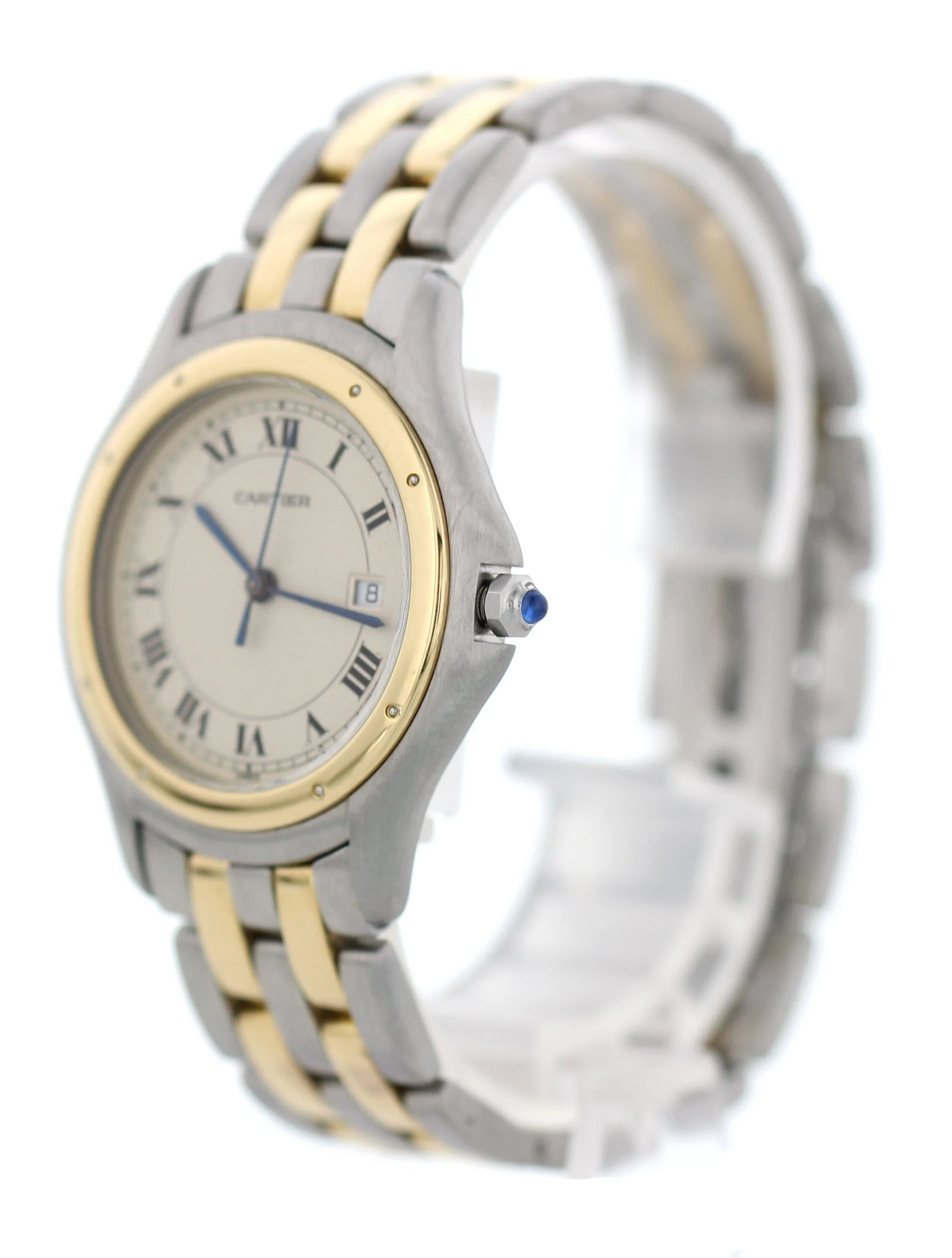 Large Cartier Panthere Cougar 118000R Two Tone