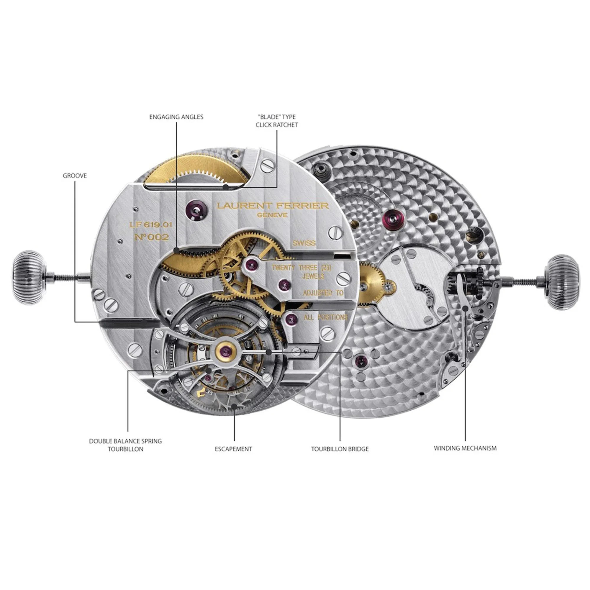 Laurent Ferrier Galet Tourbillon Double Spiral Watch