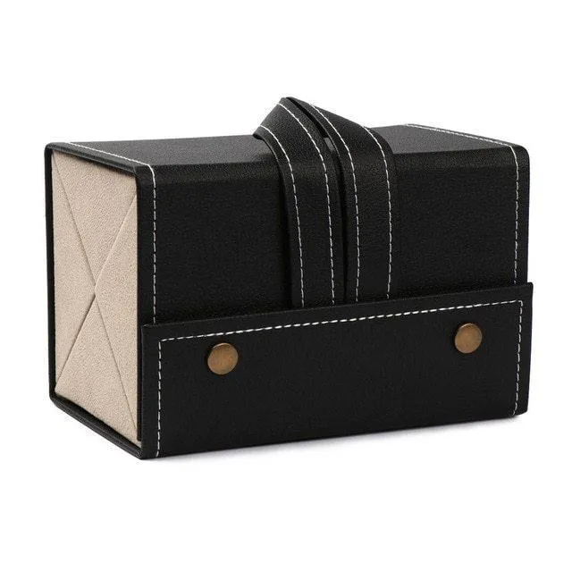Leather Multiple Glasses Storage Case