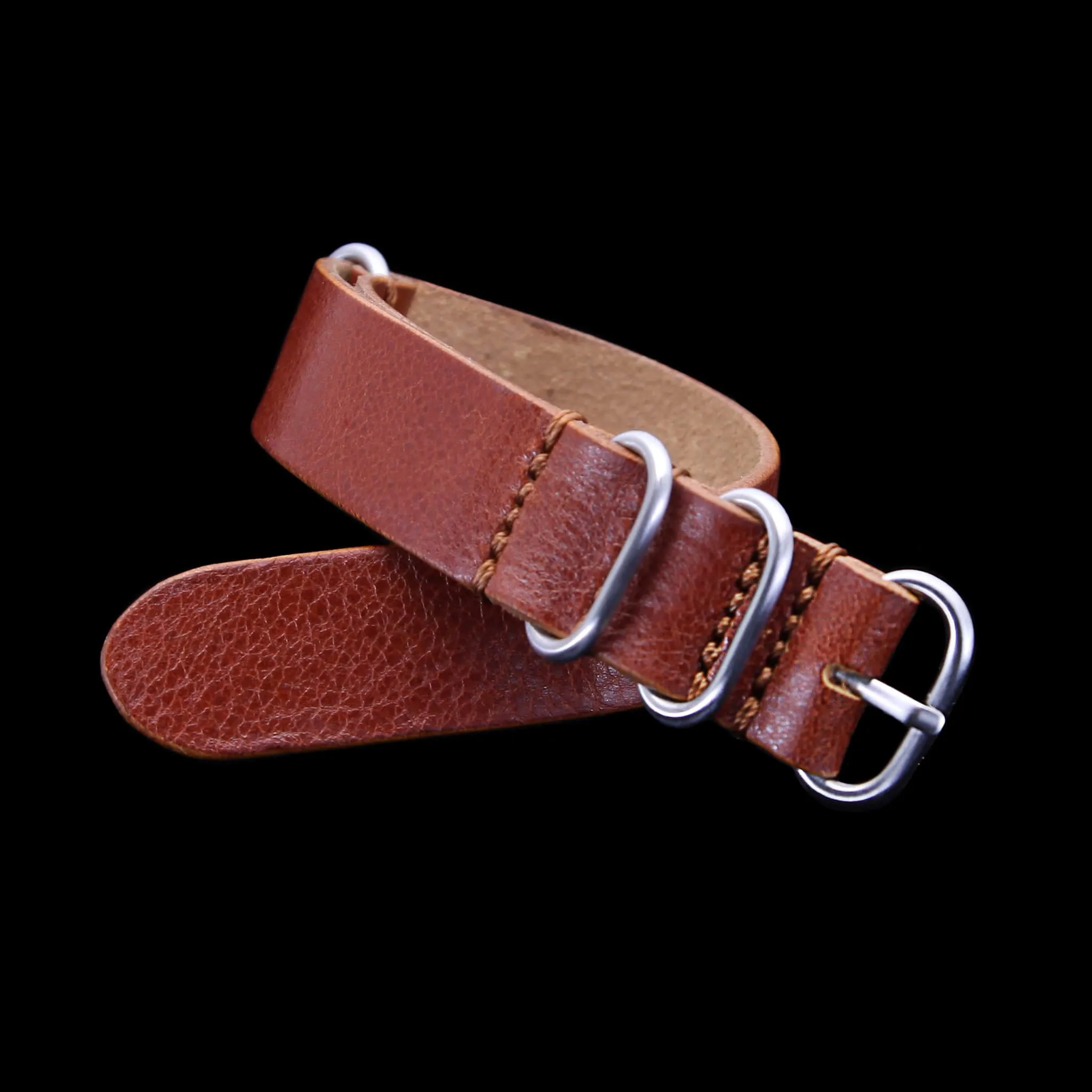 Leather Watch Strap, 4-Ring Maremma 503