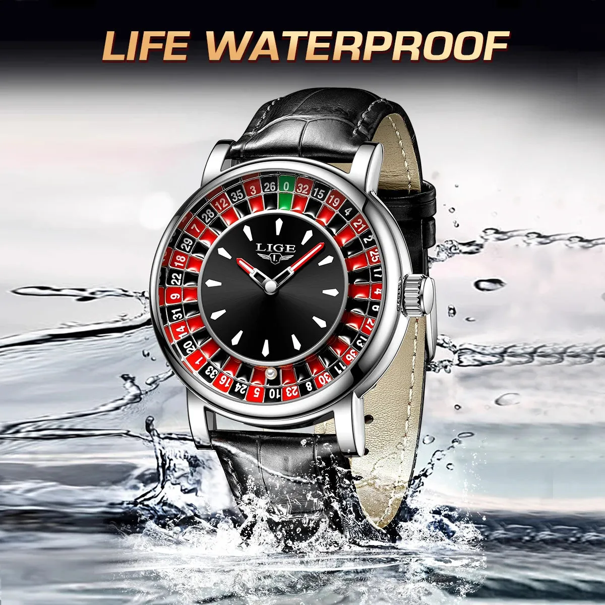 LIGE Quartz Man Watch
