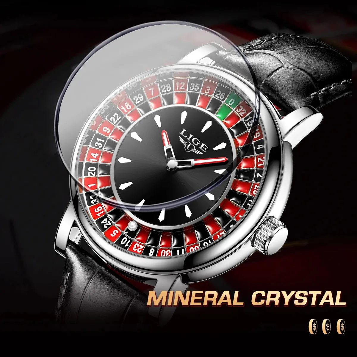 LIGE Quartz Man Watch