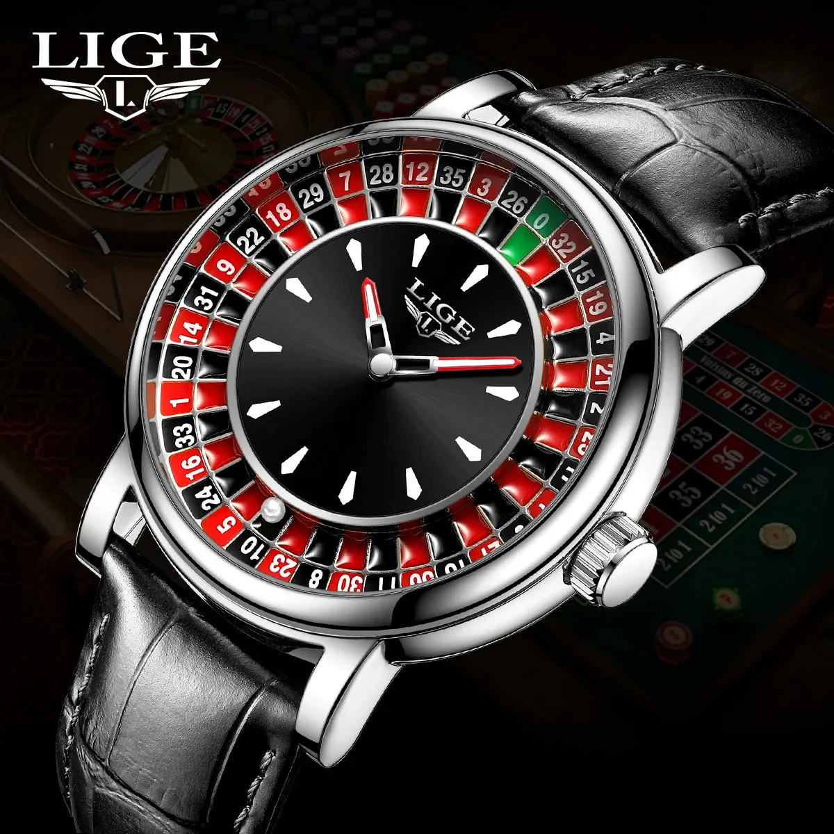 LIGE Quartz Man Watch