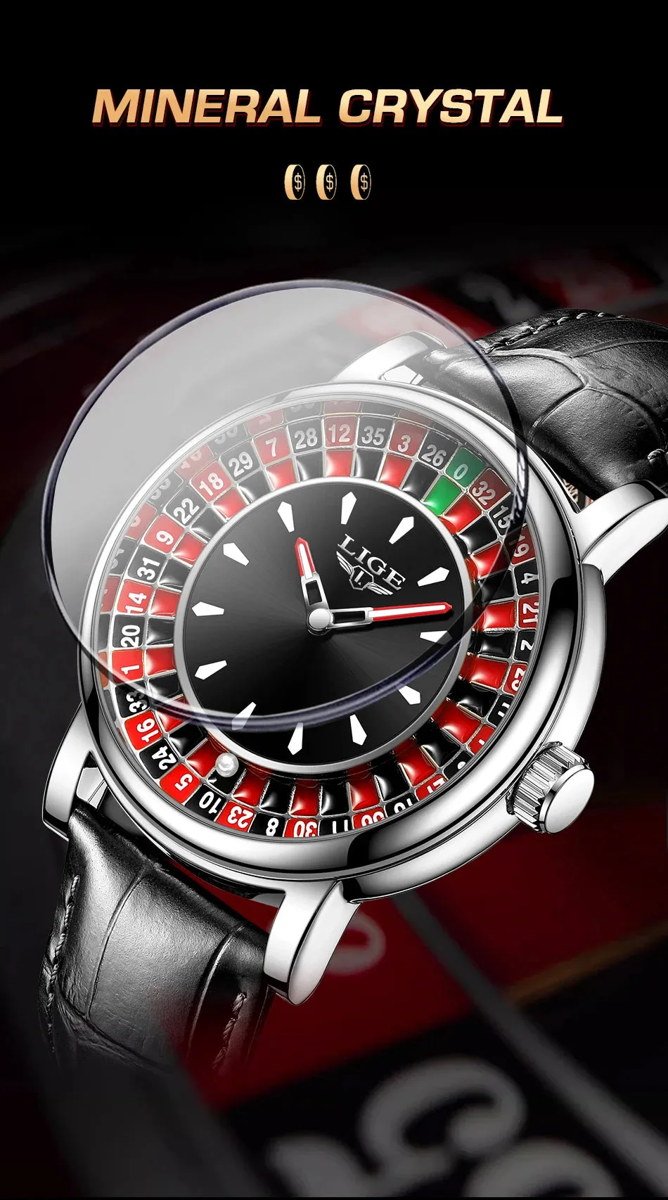 LIGE Quartz Man Watch