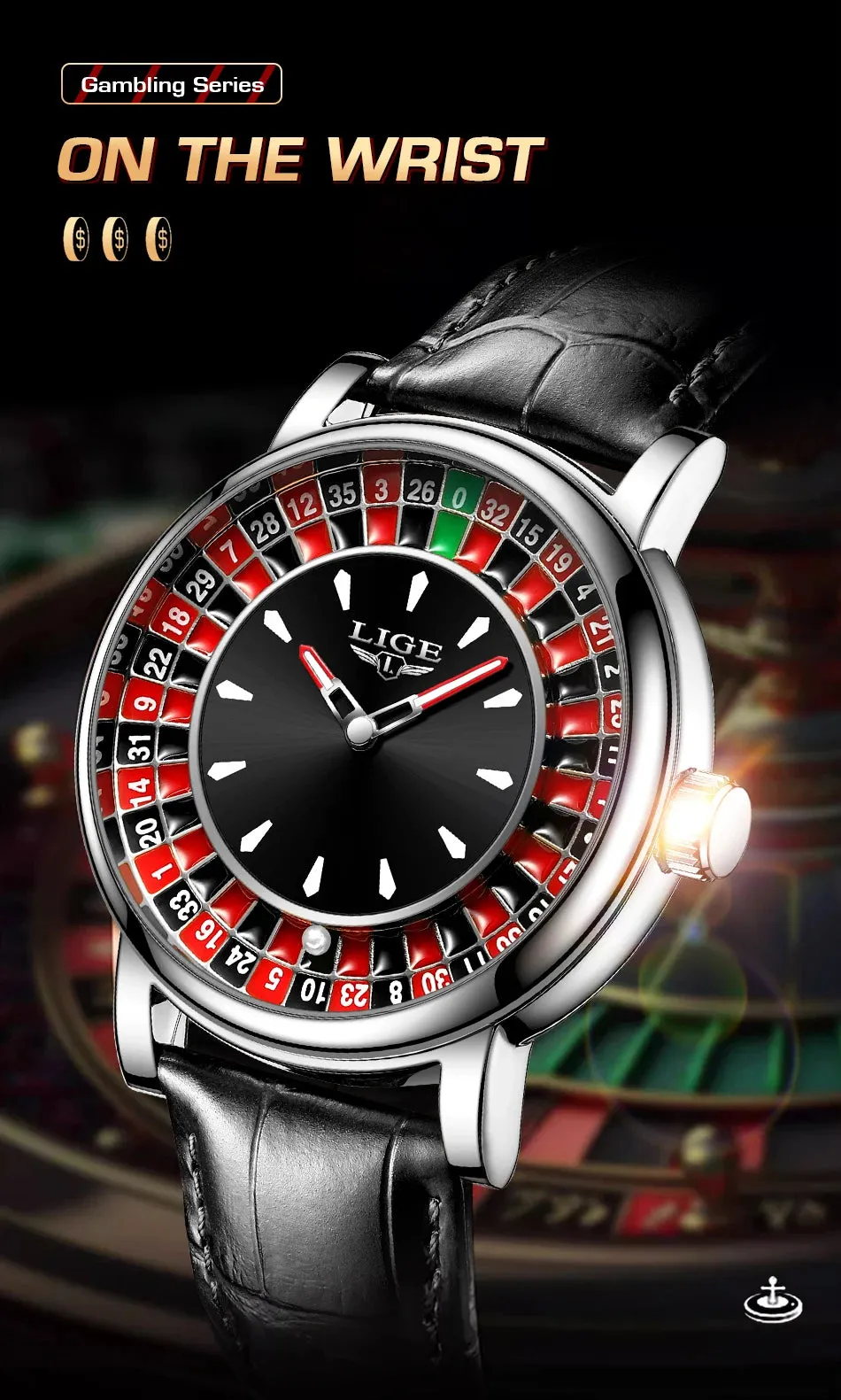 LIGE Quartz Man Watch