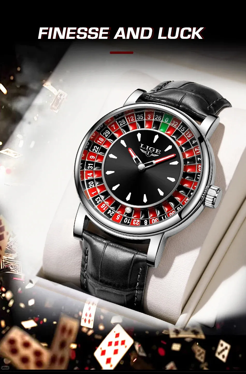 LIGE Quartz Man Watch