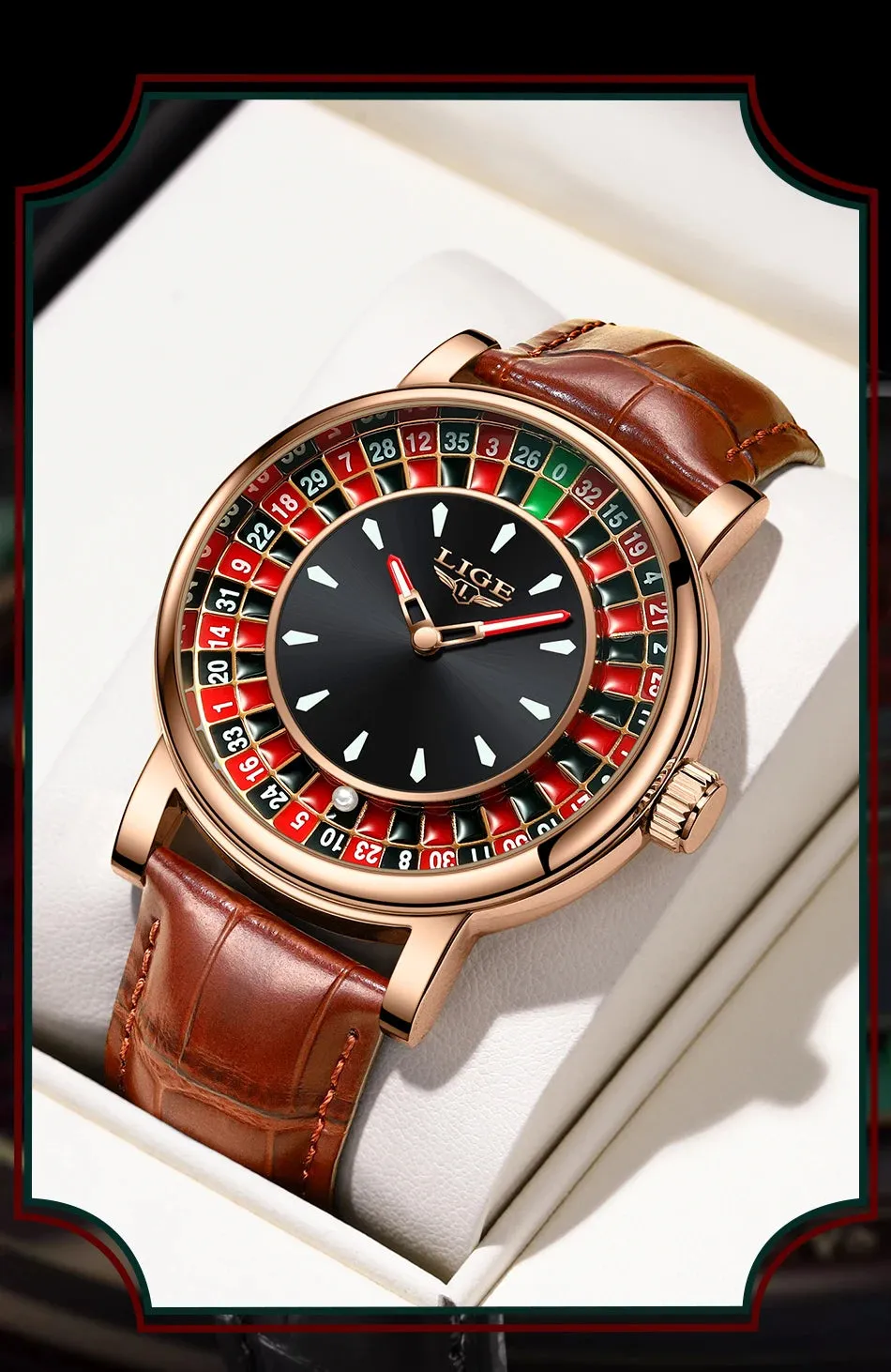 LIGE Quartz Man Watch