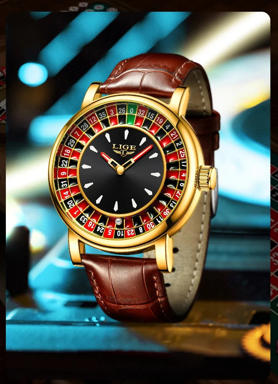 LIGE Quartz Man Watch