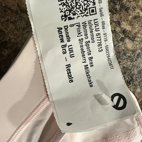 Lululemon Athletica ANew Sports Bra Women’s Size 8 🍓