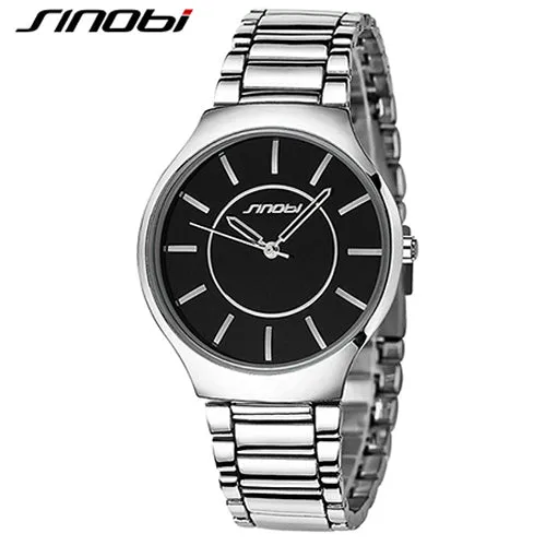 Luxury Top Brand Men's Boy Military Dress JAPAN Quartz Steel Watches Men Casual Clock Male Wristwatch Relogio Masculino SINOBI