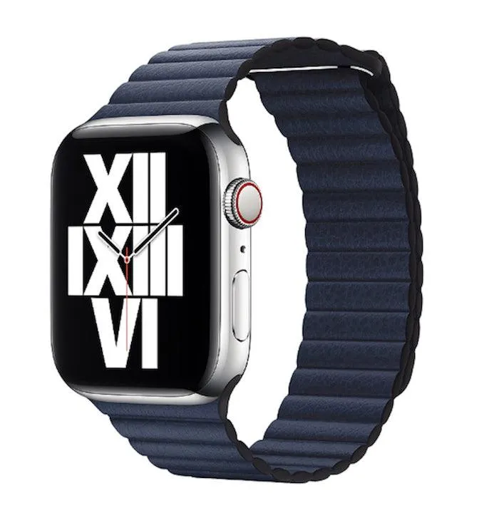 Magnetic | Leather Watch Band for Apple Watch ®