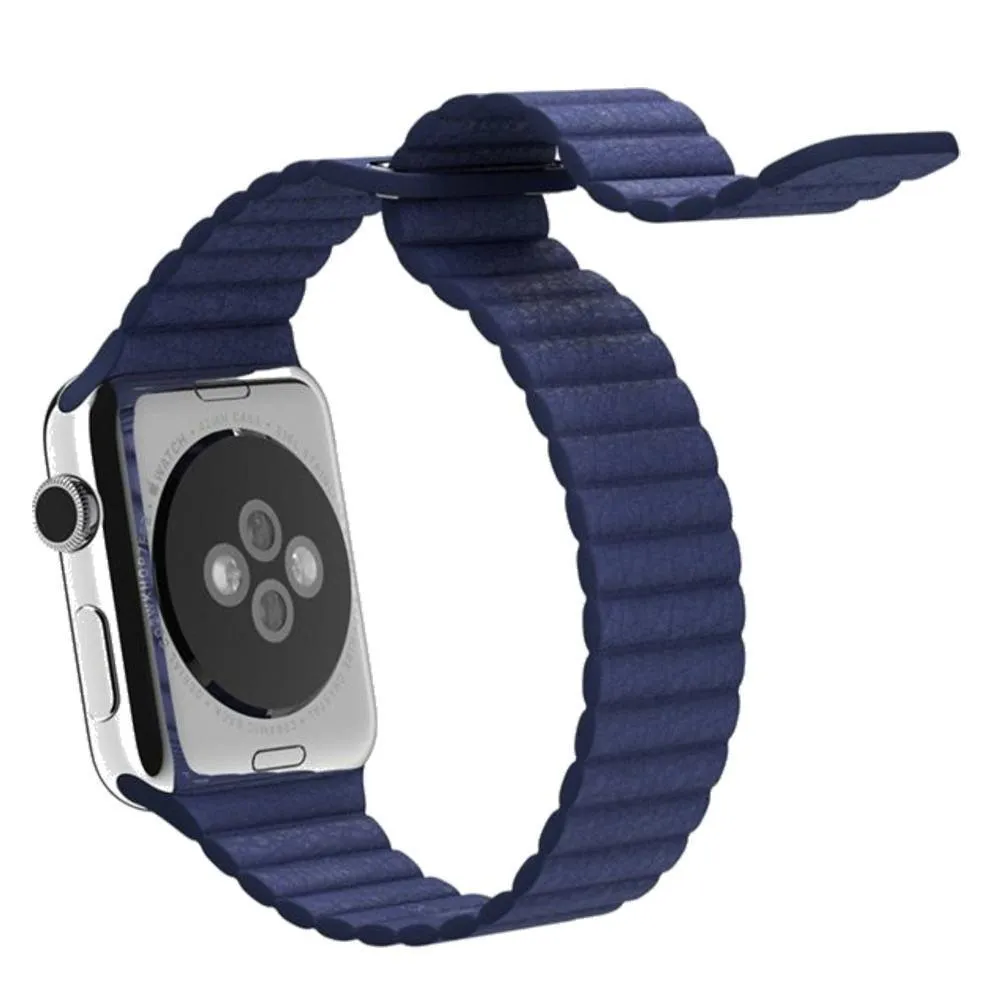Magnetic | Leather Watch Band for Apple Watch ®