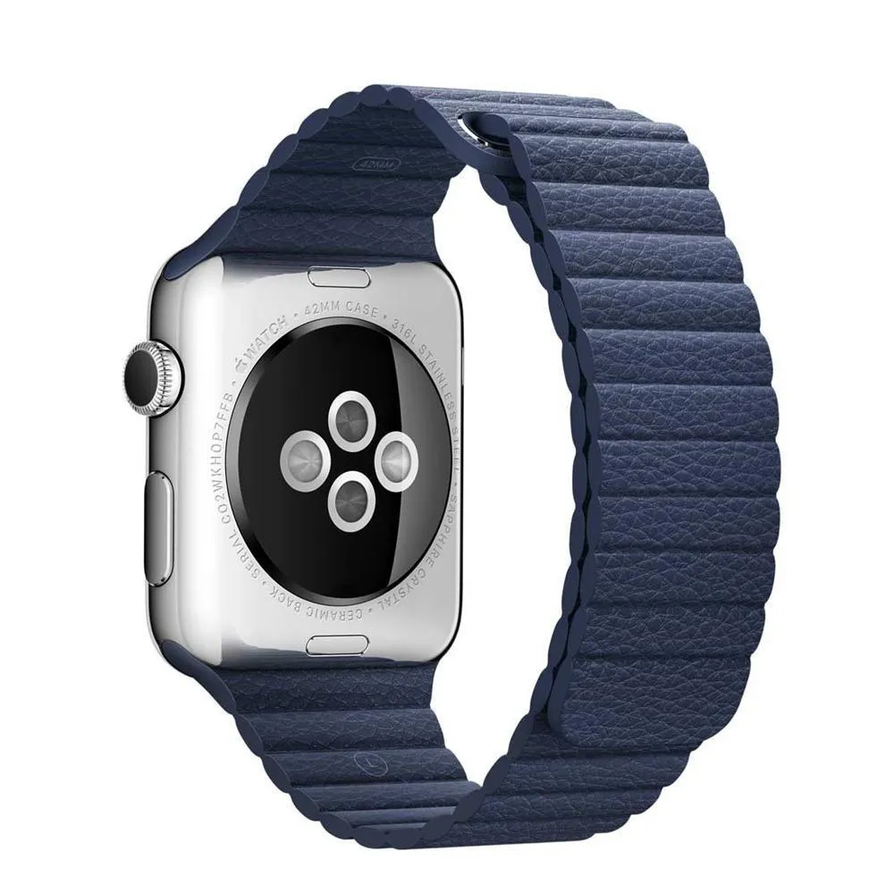 Magnetic | Leather Watch Band for Apple Watch ®