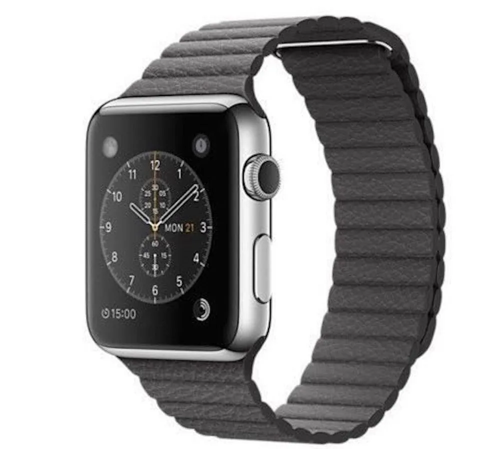 Magnetic | Leather Watch Band for Apple Watch ®