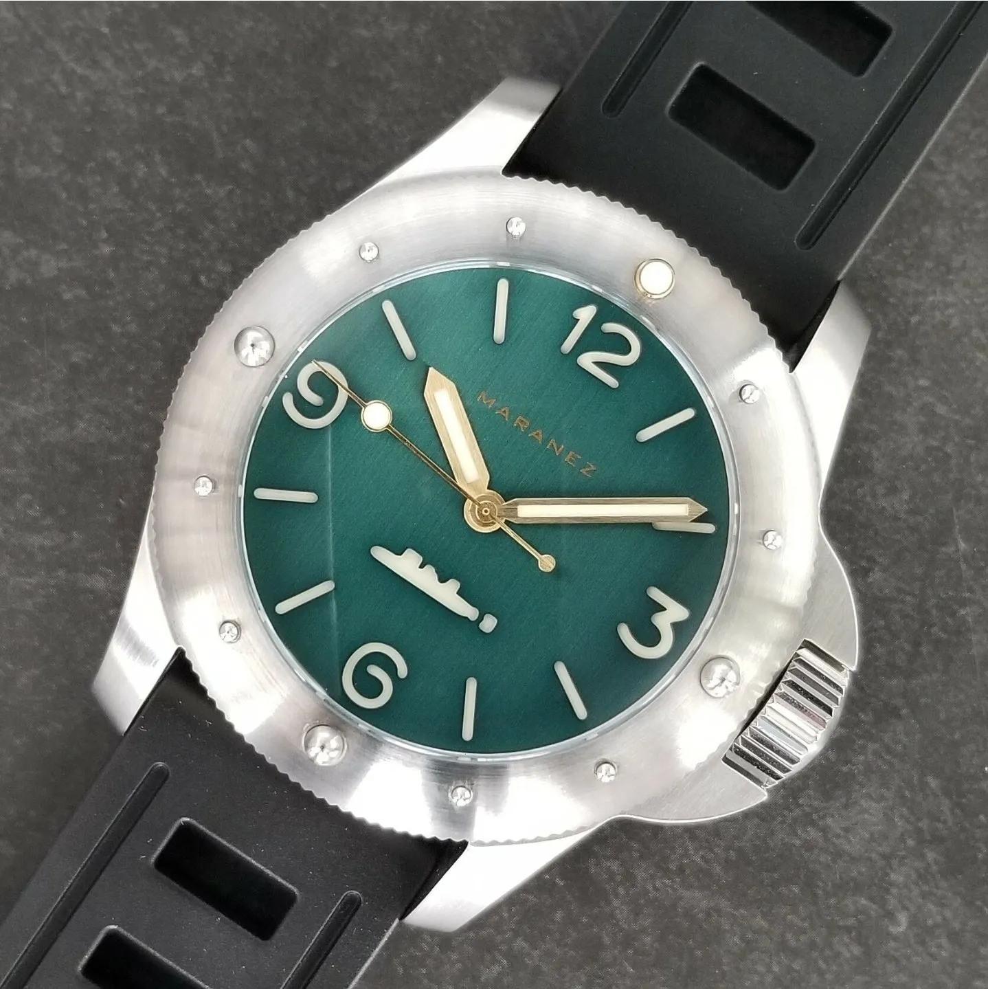 Maranez Rawai 45 Steel Watch Teal