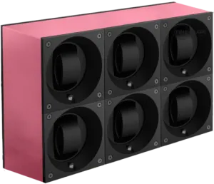 Masterbox Aluminum 6 Positions Pink Anodized Aluminum