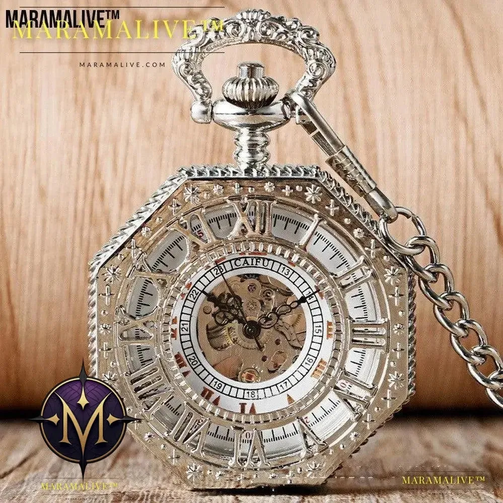 Mechanical Pocket Watch Retro Men's And Women's Watch