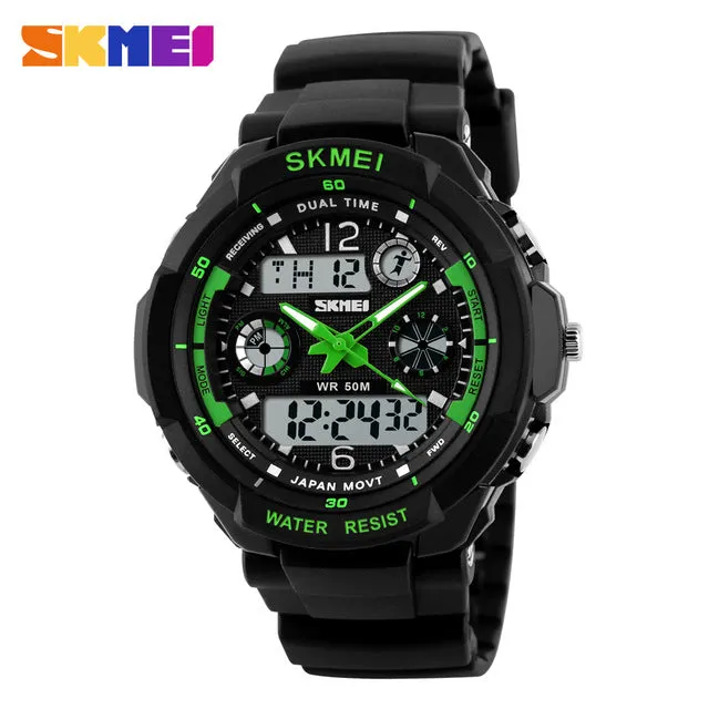 Men LED Electronic Outdoor Sports Watches