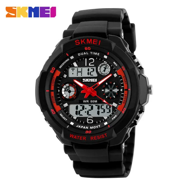 Men LED Electronic Outdoor Sports Watches