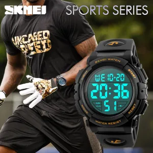 Mens Sports Watches Famous Brand Luxury Men's Military Army Watch Digital LED Electronic Waterproof Men Wristwatches Male Skmei